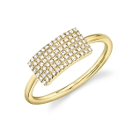 SHY CREATION DIAMOND PAVE RING