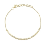 SHY CREATION DIAMOND CROWN SETTING BRACELET