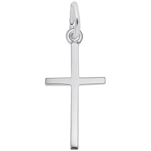 Rembrandt "Medium Slender Cross" Charm 