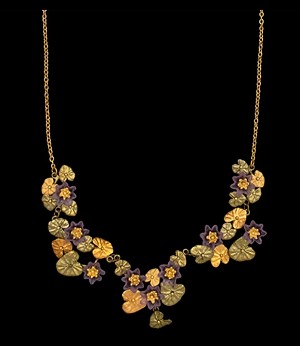 Michael Michaud "Giverny" Statement Necklace 