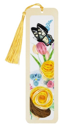 Quilling Card "Spring Cornucopia" Bookmark 