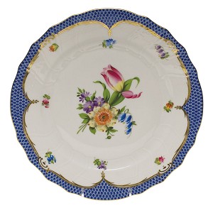 Herend "Printemps Blue Border" Dinner Motif 3 