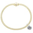 Cape Cod 14kt Gold Diamond Bangle Bracelet 