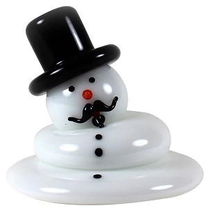 Vitrix "Black Top Hat" Melting Snowman 