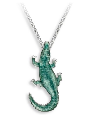 Nicole Barr "Alligator" Necklace 