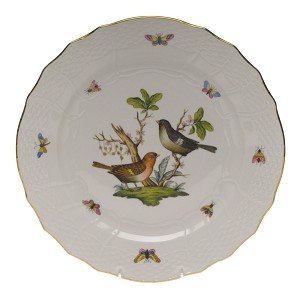 Herend "Rothschild Bird" Service Plate Motif 5 