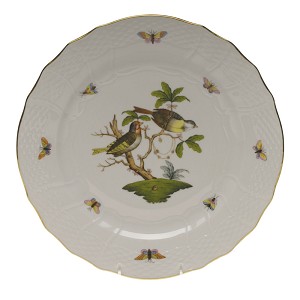 Herend "Rothschild Bird" Service Plate Motif 11 