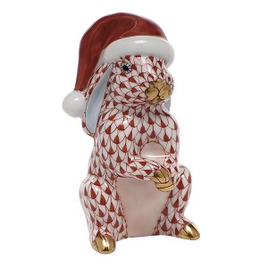 Herend "Santa Bunny" Rust 