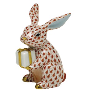 Herend "Celebration Bunny" Rust 