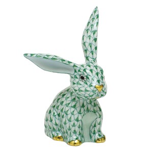 Herend "Funny Bunny" Green 