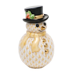 Herend "Snowman" Butterscotch 