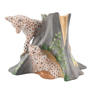 Herend "Fox Den" Limited Edition 