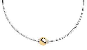 Cape Cod 14kt Gold Bead Omega Necklace 